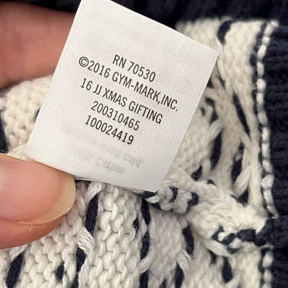 Janie & Jack Fair Isle Knit Winter Holiday Christmas Sweater Size 2T - Picture 4 of 8